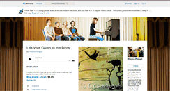 Desktop Screenshot of pensivepenguin.bandcamp.com