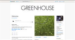 Desktop Screenshot of greenhousedrone.bandcamp.com