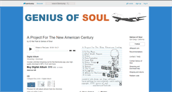 Desktop Screenshot of geniusofsoul.bandcamp.com