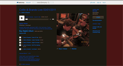 Desktop Screenshot of collinandbrando.bandcamp.com