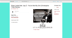 Desktop Screenshot of christophertruth.bandcamp.com
