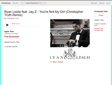 Tablet Screenshot of christophertruth.bandcamp.com