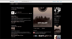 Desktop Screenshot of hategallery.bandcamp.com