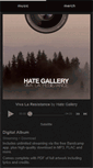 Mobile Screenshot of hategallery.bandcamp.com