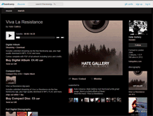 Tablet Screenshot of hategallery.bandcamp.com