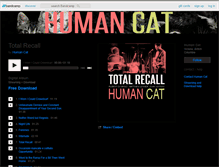 Tablet Screenshot of humancat.bandcamp.com