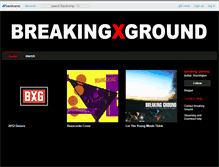 Tablet Screenshot of breakingxground.bandcamp.com