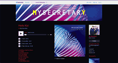 Desktop Screenshot of mysecretary.bandcamp.com