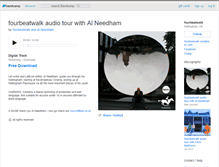 Tablet Screenshot of fourbeatwalk.bandcamp.com