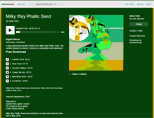 Tablet Screenshot of glowdick.bandcamp.com