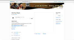 Desktop Screenshot of jasonsilver.bandcamp.com