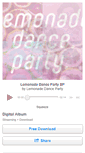 Mobile Screenshot of lemonadedanceparty.bandcamp.com