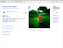 Tablet Screenshot of carolinepond.bandcamp.com