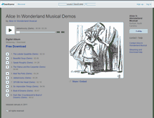 Tablet Screenshot of aliceinwonderlandmusical.bandcamp.com