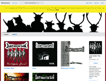 Tablet Screenshot of lastunderthesun.bandcamp.com