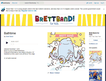 Tablet Screenshot of brettband.bandcamp.com