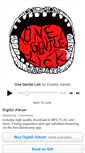 Mobile Screenshot of cowboykarate.bandcamp.com