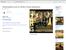 Tablet Screenshot of greencouchsessions1.bandcamp.com