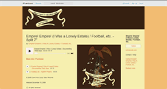 Desktop Screenshot of empireempirefootballetc.bandcamp.com