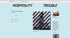 Desktop Screenshot of hospitality.bandcamp.com