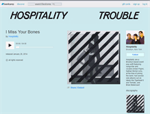 Tablet Screenshot of hospitality.bandcamp.com