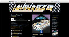 Desktop Screenshot of lovewrecker.bandcamp.com