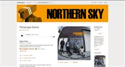 Desktop Screenshot of northernsky.bandcamp.com