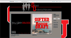 Desktop Screenshot of giftedunderachievers.bandcamp.com