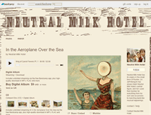 Tablet Screenshot of neutralmilkhotel.bandcamp.com