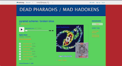 Desktop Screenshot of deadpharaohs.bandcamp.com