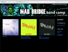 Tablet Screenshot of madbridge.bandcamp.com