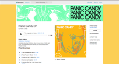 Desktop Screenshot of paniccandy.bandcamp.com