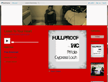 Tablet Screenshot of fullproofinc.bandcamp.com