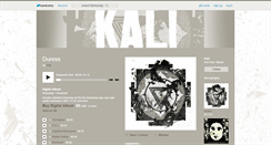 Desktop Screenshot of kali2.bandcamp.com