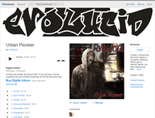 Tablet Screenshot of evolucid.bandcamp.com
