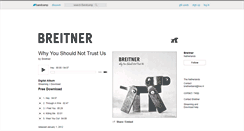 Desktop Screenshot of breitner.bandcamp.com