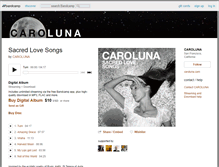 Tablet Screenshot of caroluna.bandcamp.com