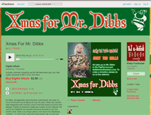 Tablet Screenshot of dibbsforxmas.bandcamp.com