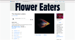 Desktop Screenshot of flowereaters.bandcamp.com