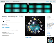 Tablet Screenshot of flyguys.bandcamp.com
