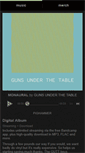 Mobile Screenshot of gunsunderthetable.bandcamp.com