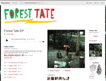 Tablet Screenshot of foresttate.bandcamp.com