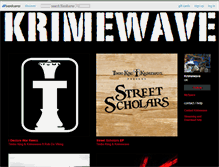 Tablet Screenshot of krimewave.bandcamp.com