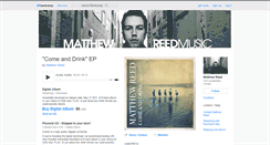 Desktop Screenshot of matthewreed.bandcamp.com