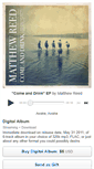 Mobile Screenshot of matthewreed.bandcamp.com