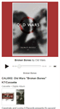 Mobile Screenshot of calirecordsoldwars.bandcamp.com