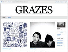 Tablet Screenshot of grazes.bandcamp.com