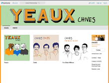 Tablet Screenshot of chivesmusic.bandcamp.com