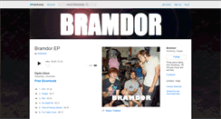 Desktop Screenshot of bramdor.bandcamp.com