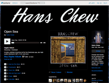 Tablet Screenshot of hanschew.bandcamp.com